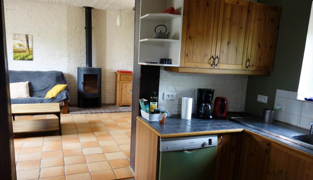 Gite Rural Les Petites Tetes Leuze-en-Hainaut Buitenkant foto